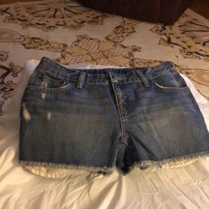 Ralph Lauren girls denim shorts